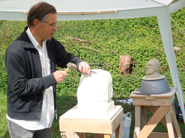 mark beeldhouwen